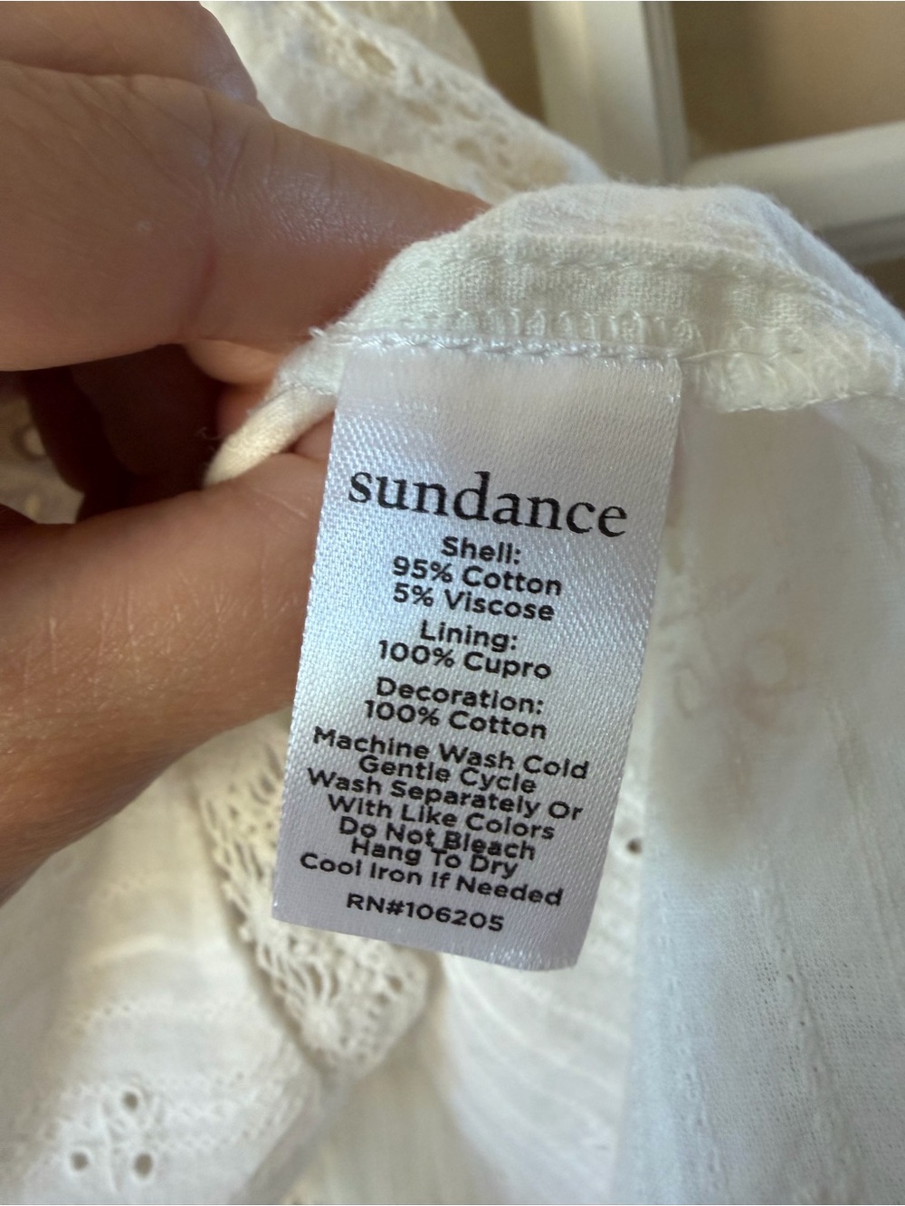 Sundance Vintage Meadow Camisole Adjustable Straps NWT Women’s XL - Picture 7 of 7